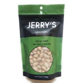 In-Shell Pistachios, Roasted & Salted - Jerry’s Nut House: Premium Nuts, Dried Fruit, and Assorted Snacks - 8oz
