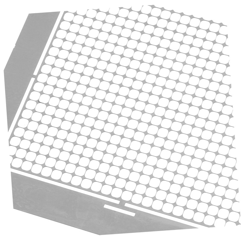 DOITOOL 1020hole Stainless Steel DIY Rhinestone Painting Ruler Anti-Stick Precision
