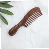 FOMIYES Sandalwood Detangling Comb for Women Long Handle Wooden Hair