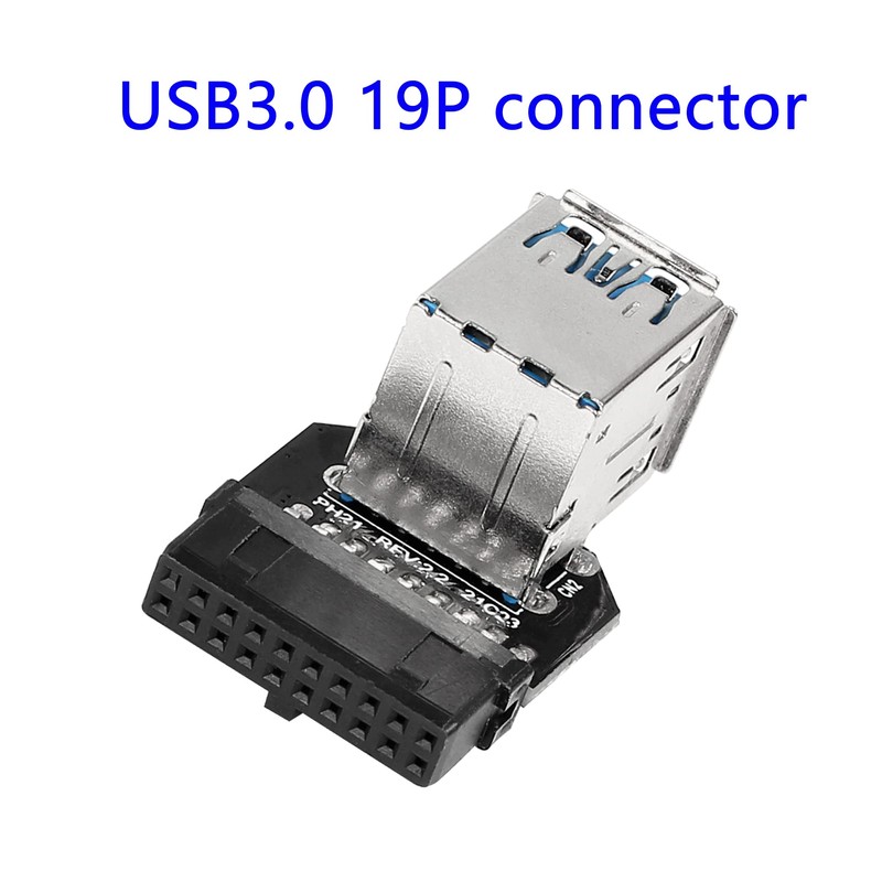 CERRXIAN 2 x 19 Pin to Dual USB 3.0 A