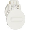 debika Name Tag Holder, Turn & Secure, No Hole Opening