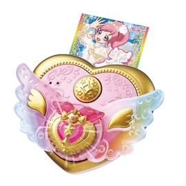Takara Tomy Arts Kiratto Puri Chan Jewel Pact Sherbet Pink DX Set
