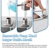 CREA Soap Dispenser for Kitchen Sink, Kitchen Soap Dispenser Brushed