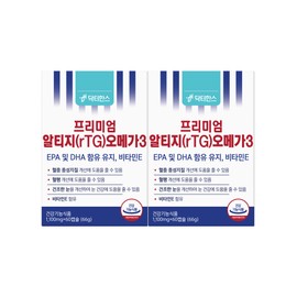 Dr. Hans Premium Altige rTG Omega 3, 60 tablets containing DHA EPA from Norway, 2 pcs / 닥터한스 프리미엄 알티지 rTG 오메가3, 노르웨이산 DHA EPA함유 60정, 2개