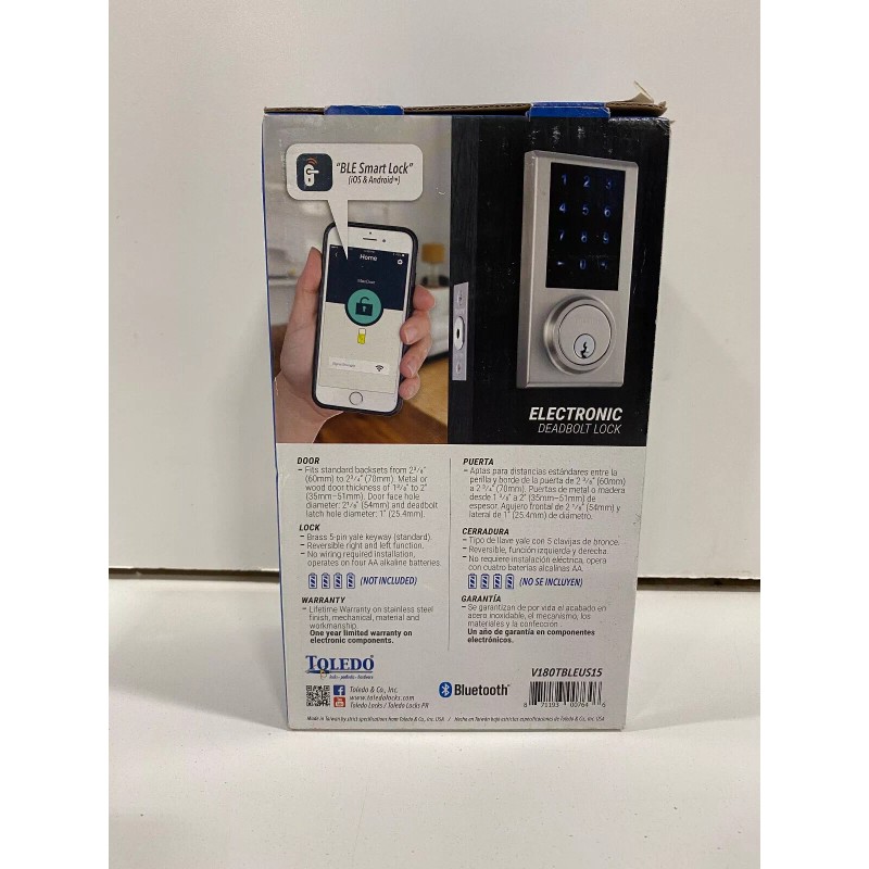 Toledo Electronic Deadbolt Lock