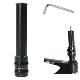 FOMTOR Handlebar Riser Bicycle, Bicycle Stem Riser, Bicycle Fork Stem Extender, Stem Adapter, Bike Stem Fork, for 1-1/8 Inch 28.6 mm Fork, Mountain Bike, Road Bike, MTB BMX (180 mm)