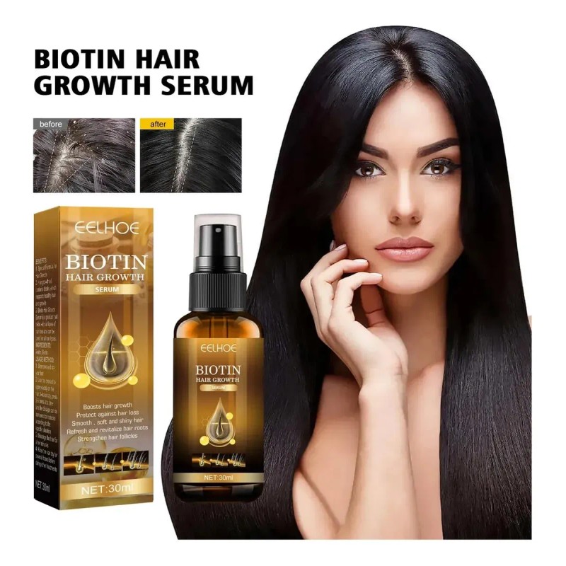 Sérum Capilar Eelhoe Biotina Crecimiento 30 Ml