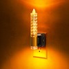 L LOHAS LED Night Light, Amber Candle Night Lights Plug