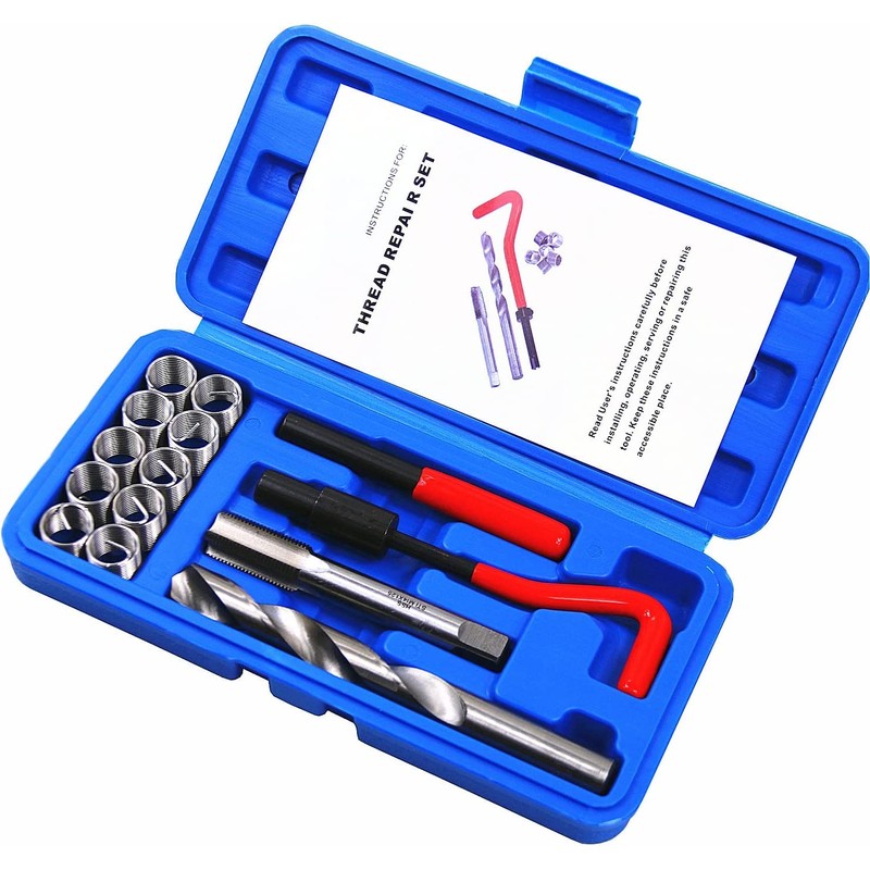 BestsQ 14pcs Thread Repair Kit M14 x 1.25mm Metric Thread