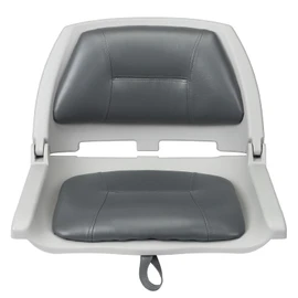 ERGOSEAT Folding Boat Seat Padded Folding Boat Chair with Backrest Marine BassJon Boat Seat
