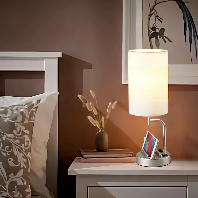 Dreamholder Touch Control USB Table Lamp, Upgraded 3-Way Dimmable Bedside