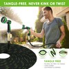 FlexiSolve Garden Hose 150 ft, NON-EXPANDABLE Ultra Lightweight & Flexible