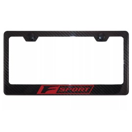 MVP Carbon Fiber License Plate Frame for F Sport, FSport
