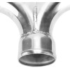 Unbranded Dual Air Intake Intercooler Pipe Fit for Twin Turbo