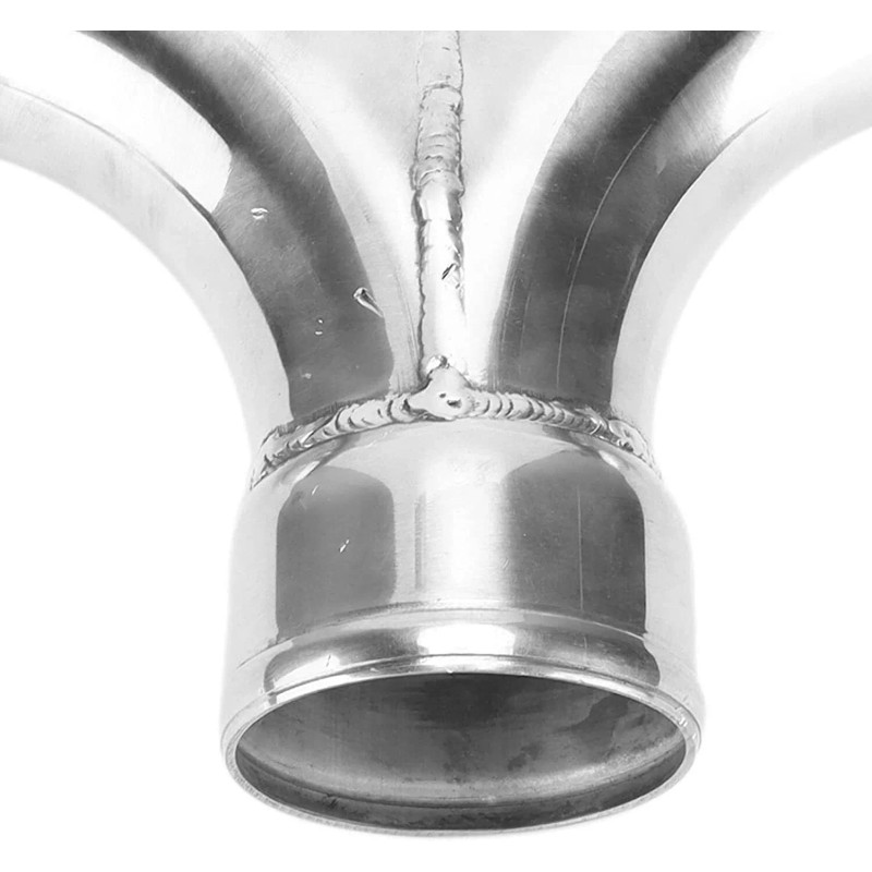Unbranded Dual Air Intake Intercooler Pipe Fit for Twin Turbo
