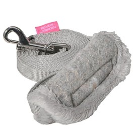 Pinkaholic New York Lidia Dog Leash Flower Pattern for Small Dog, Light Grey, Medium