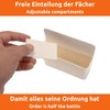 ECENCE Magnetic Pen Holder, Magnetic Pen Holder with 2 Compartments