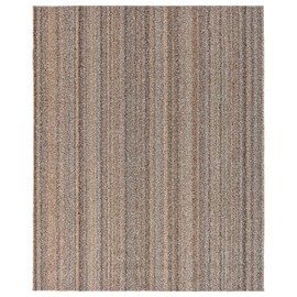 Garland Rug Striped Shag Area Rug, 8 ft. x 10 ft., Random Earthtone (Color and Design May Vary)