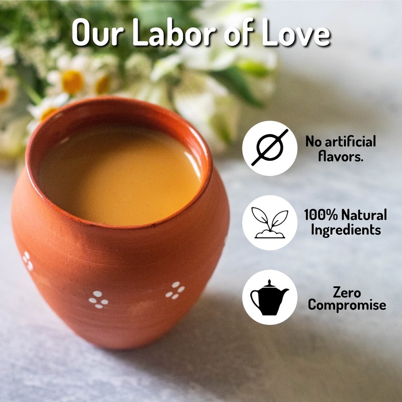 Tea India Chai Moments Ginger Chai Tea Instant Latte Mix