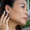 Fly Style Stud Earrings 925 Silver – Abalone Shell Stud
