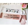 Bride to be Sash,The one Where I'm The Bride Sash