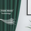 Blackout Tier Curtains Room Darkening Kitchen Dark Green Tiers 24