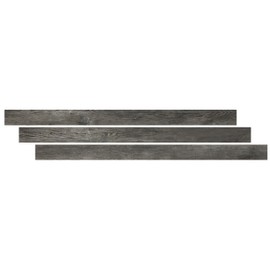 MSI 2.75 in. x 94 in. x 0.75 in. Luxury Vinyl Flooring Flush Stair Nose Molding Trims, Waterproof Flush Stair Nose Molding Floor Trim, Use with Rutledge Collection, 7.9 Linear Feet, Digby Gray,