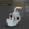 Dokili 10 mm Carburettor Type Bing 85/10 for Hercules Moped