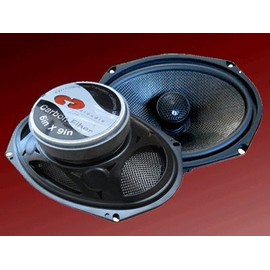 6x9 CDT Audio HD-690CFX Carbon Fiber Coaxial Speakers (PAIR)