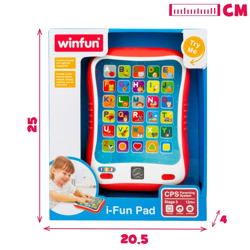 winfun ColorBaby 44256 Lern-Tablett mit Licht und Sound