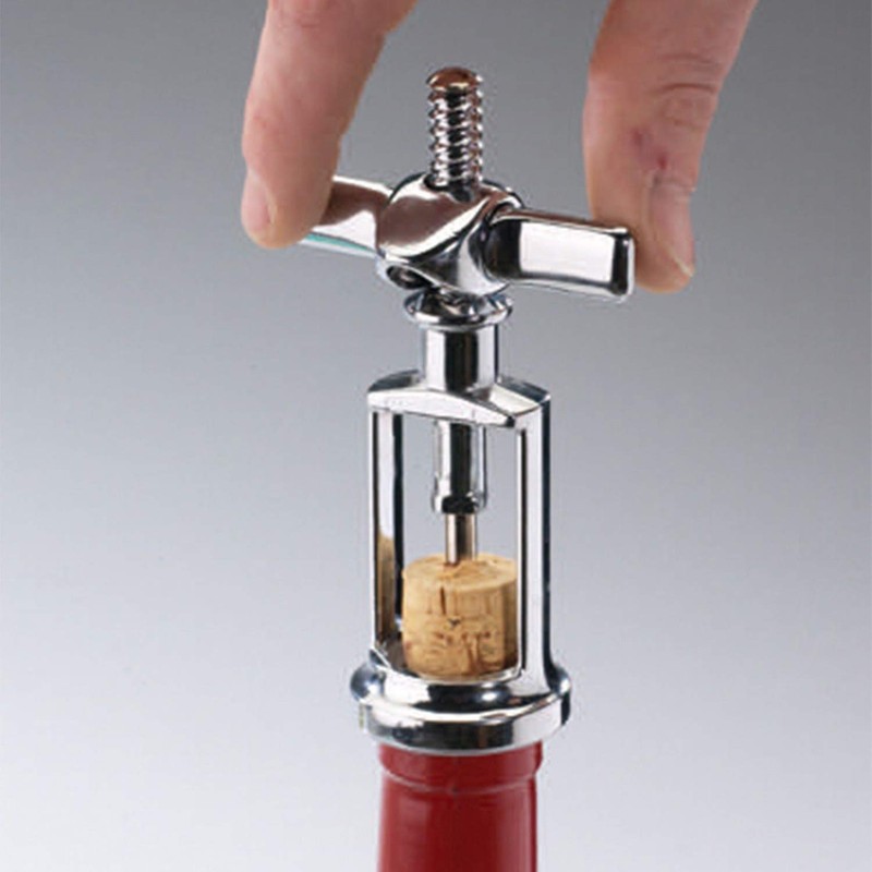 Westmark Bell Corkscrew, Steel Silver, 3.9 x 3.9 x 14.8