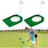 Pack of 2 Golf Putting Cup with Flag, Golf Putting