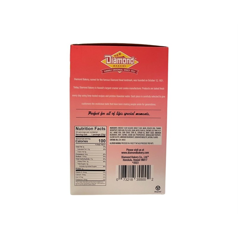 Diamond Bakery Hawaiian Original Animal Crackers, 24 OZ