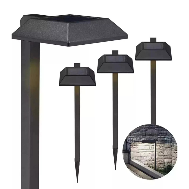 Tommy Bahama LED Solar Path Light, 6 Pack Die-Cast Aluminum