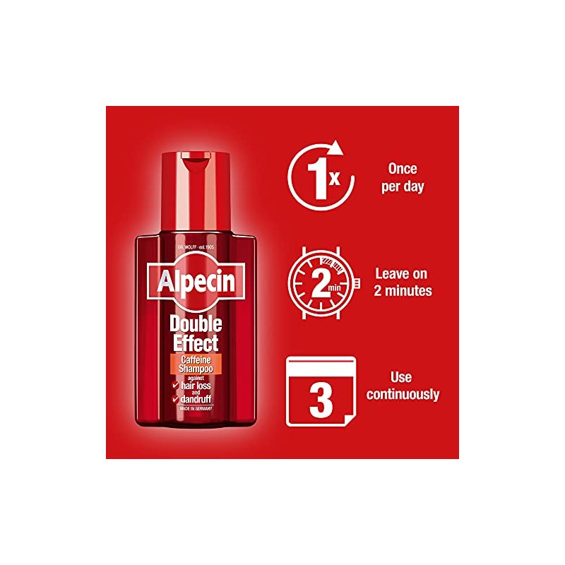 Alpecin Double Effect Shampoo (200ml) by Alpecin