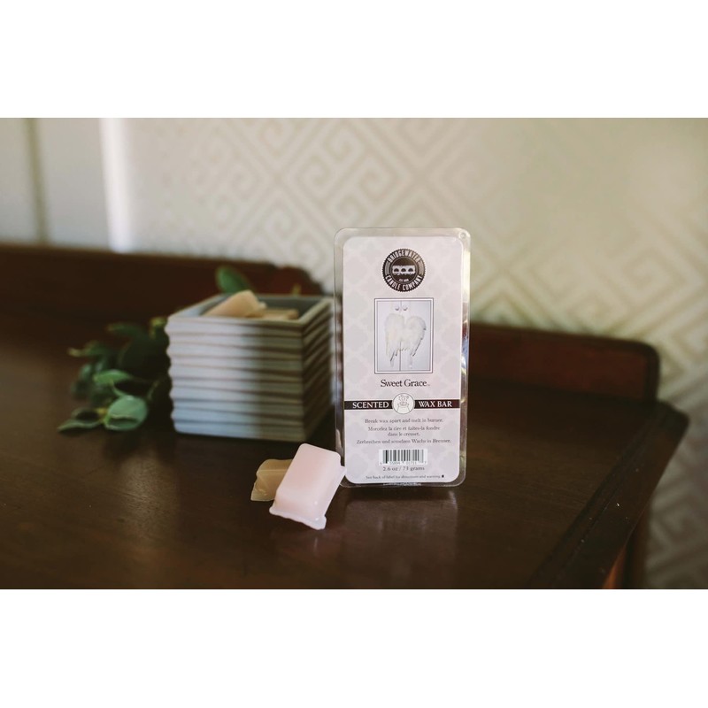 Bridgewater Wax Bar Sweet Grace, Pink, 14.5 x 7 x
