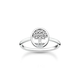 THOMAS SABO Ring Tree of Love with stones 925 Sterling Silver TR2375-051-14-52
