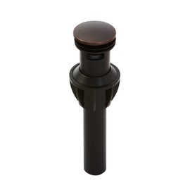 Pfister Push & Seal Pop Up Drain Stopper Assembly Kit for Bathroom Sink, Tuscan Bronze Finish, 972097Y