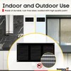 Steinberg14 Black Vent Cover 10x4 (Duct Opening) with Mesh -
