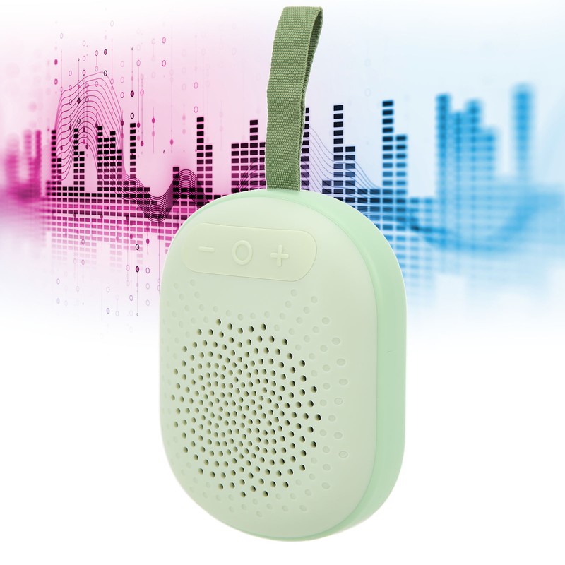 Portable Wireless Speaker with Lanyard IPX4 Waterproof RGB Light 2