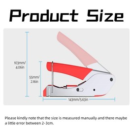 SamHeng Coax Cable Crimper, F-Type Compression Crimping Tool, Coaxial Cable Stripper for RG59/6/58, Waterproof RG59 RG6 Connector Hand Crimper