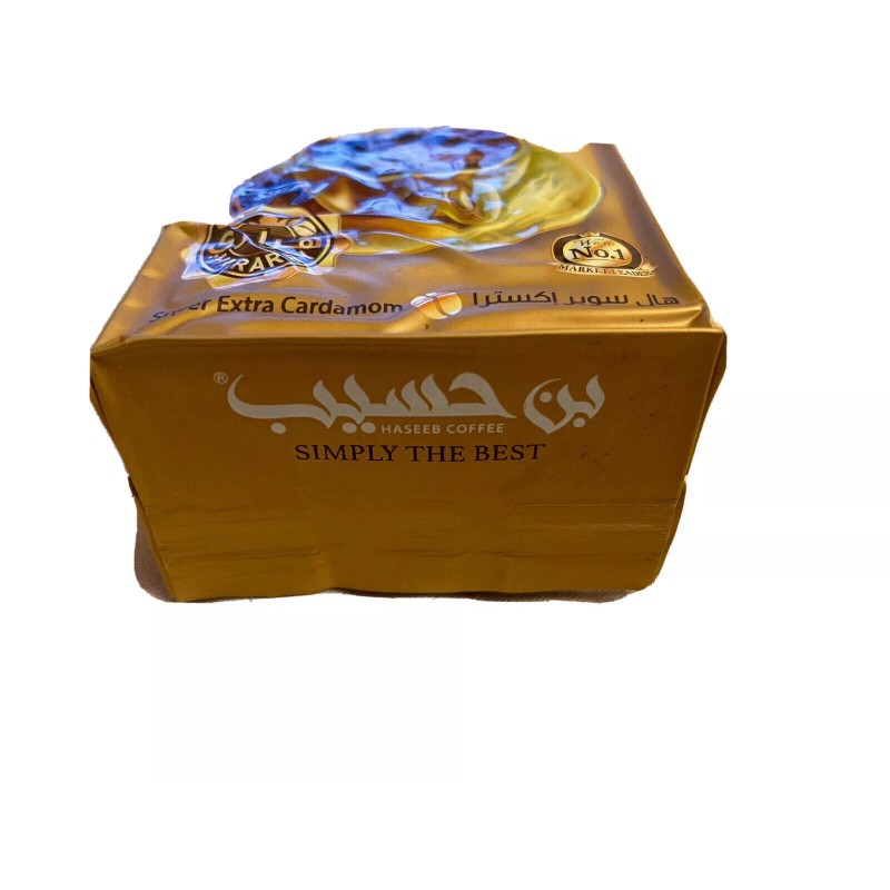 Extra hasseb turkish coffee super extra cardamom 500 grams Golden