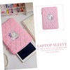 FELTECHELECTR Lightweight Laptop Bag Adorable Cartoon Tablet Pouch 11-inch Laptop