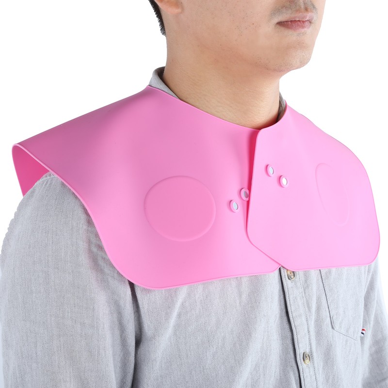 Hair Cutting Collar Silicone Salon Barber Hair Cutting Cape Neck