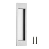 Ravinte 1 Pack Brushed Nickel Sliding Closet Door Handles Silver