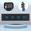 PCI-E to 4xUSB3.0 for NEC720201 Chip Front Floppy Bay Adapter