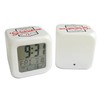 Fabulous Alarm Clock Cube Illuminated White - Certified Grandma of