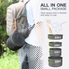Lixada Camping Pot Set 11-Piece Camping Cookware Camping Tableware 2-3