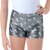 HDE Gymnastics Shorts for Girls Dance Short Glitter Sparkle Tumbling