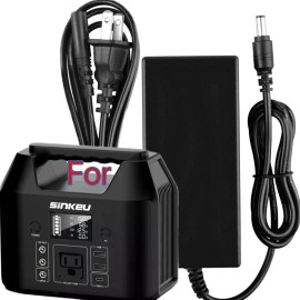 RXQMXG AC Adapter For Sinkeu E150 Portable Power Station Power Supply Cord Mains PSU